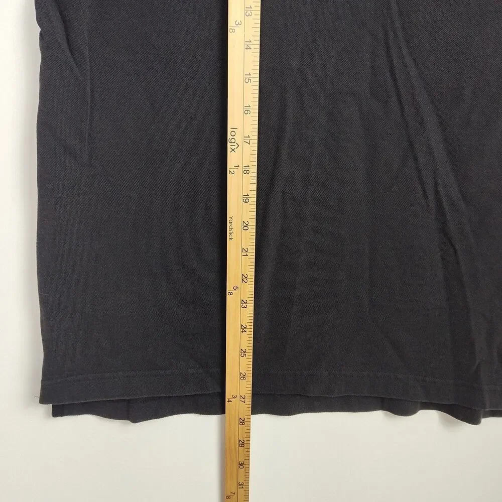 Levi's Polo Shirt Men's Size XL Black‎ Embroidered Logo Short Sleeves